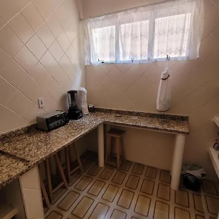 Kitnet Caicara Pe Na Areia Apartment Praia Grande  Exterior photo