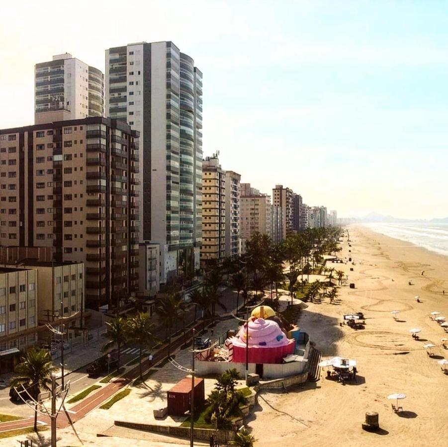 Kitnet Caicara Pe Na Areia Apartment Praia Grande (Santos)